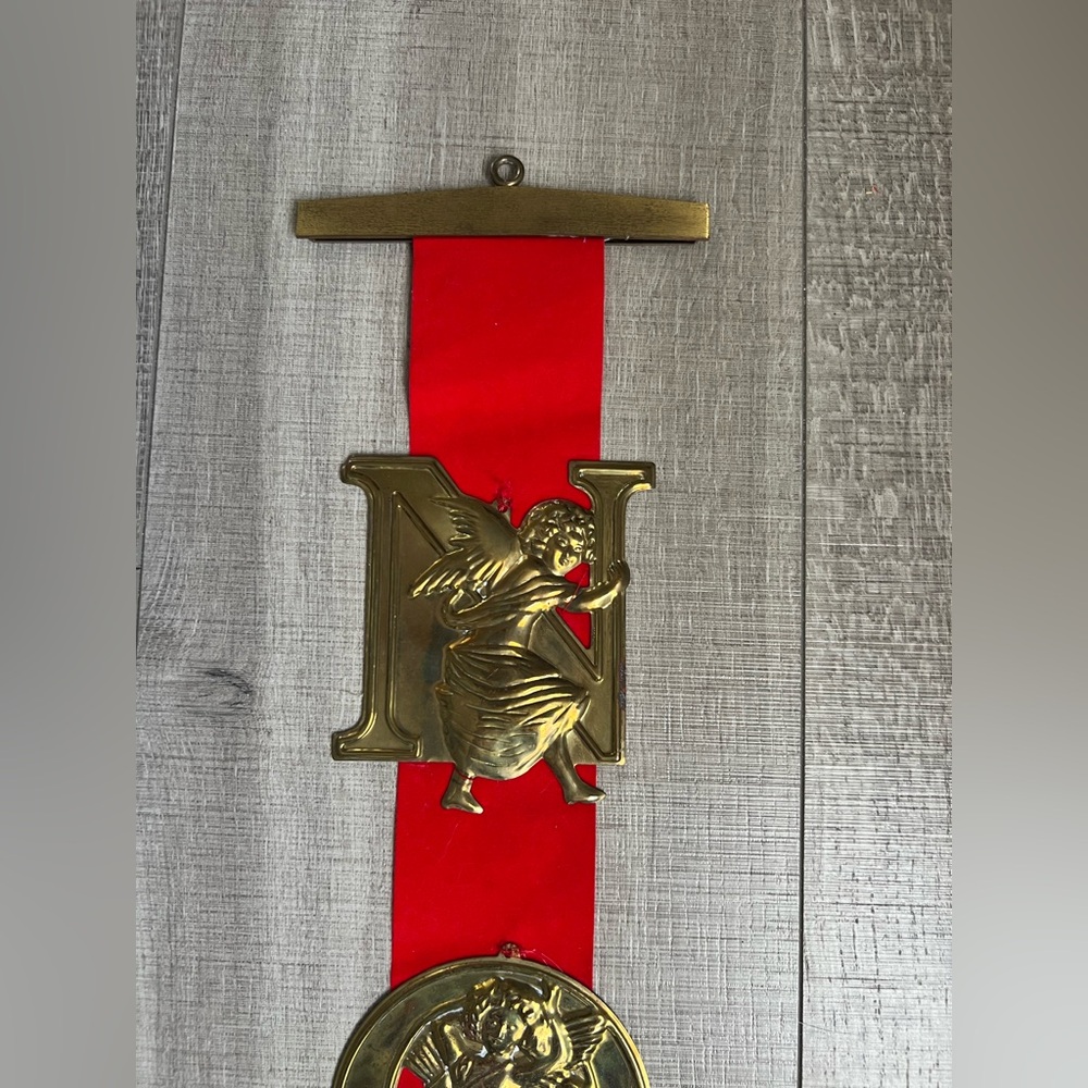 Dept. 56 Christmas NOEL Banner Wall Hanging - Picture 2 of 5